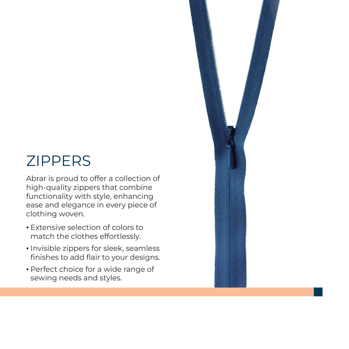 Zippers